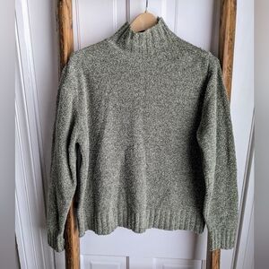 Green Columbia Turtleneck